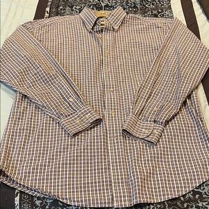 Wrangler RIATA Men's Classic Plaid Button-Down Shirt